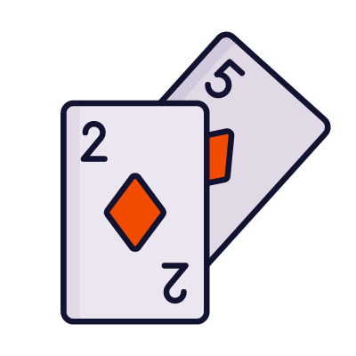 Cards, Animated Icon, Lineal