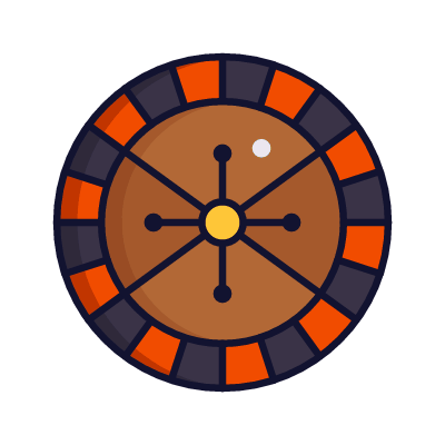 Roulette, Animated Icon, Lineal