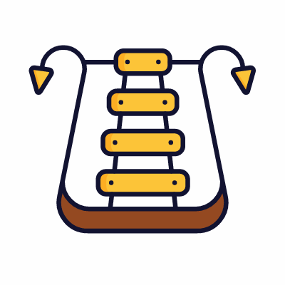 Bell lyre, Animated Icon, Lineal
