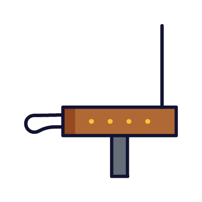 Theremin, Animated Icon, Lineal