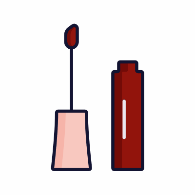 Lip gloss, Animated Icon, Lineal
