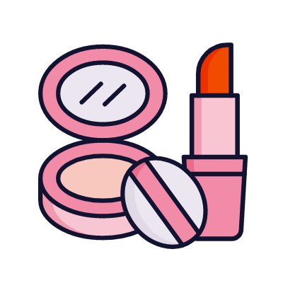 Makeup, Animated Icon, Lineal