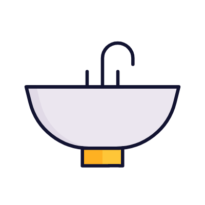 Sink, Animated Icon, Lineal