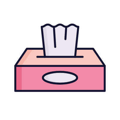 Tissue, Animated Icon, Lineal