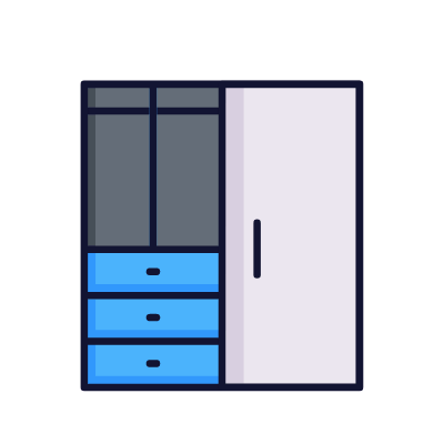 Closet, Animated Icon, Lineal
