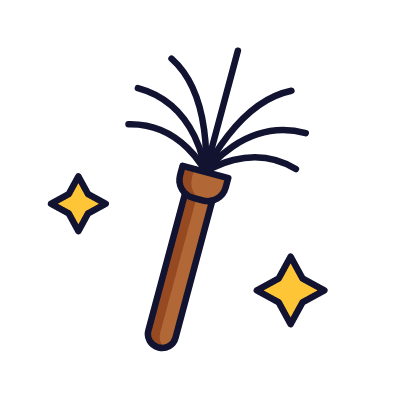 Duster, Animated Icon, Lineal
