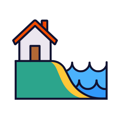 Coastal, Animated Icon, Lineal