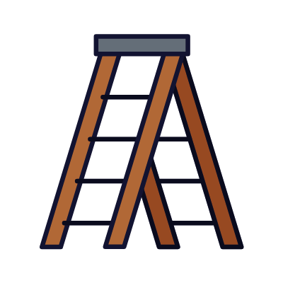 Ladder, Animated Icon, Lineal