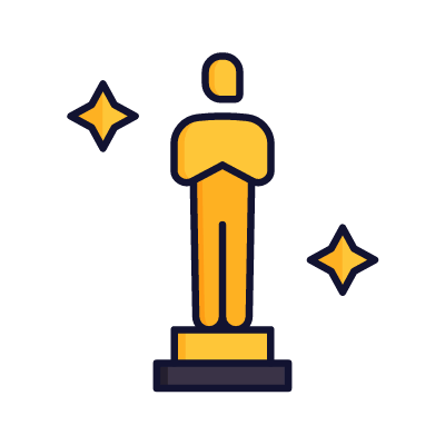 Academy award, Animated Icon, Lineal