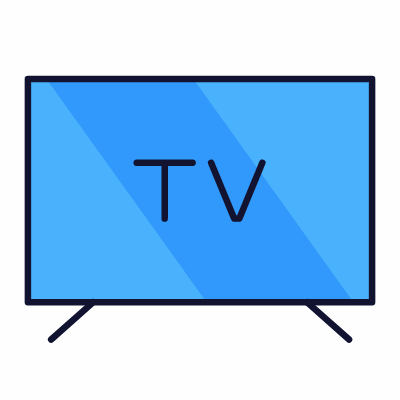 TV, Animated Icon, Lineal