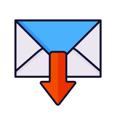 Mail notification, Animated Icon, Lineal