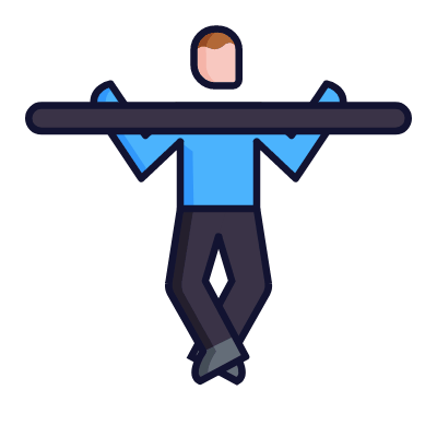 Pull-ups, Animated Icon, Lineal