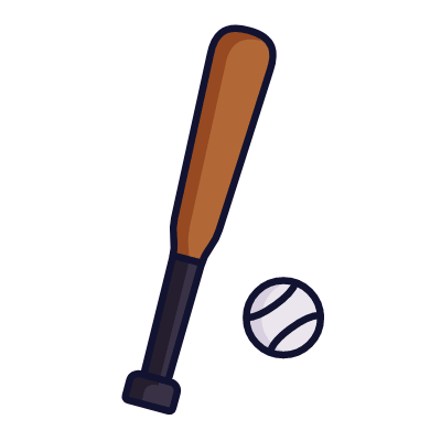 Baseball, Animated Icon, Lineal