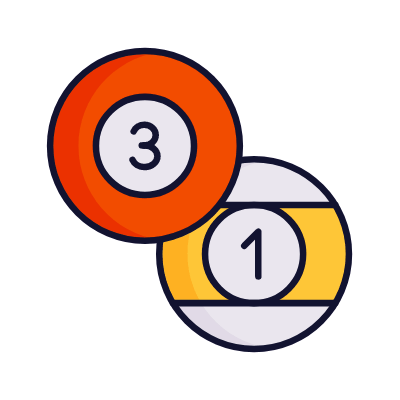 Billiards, Animated Icon, Lineal