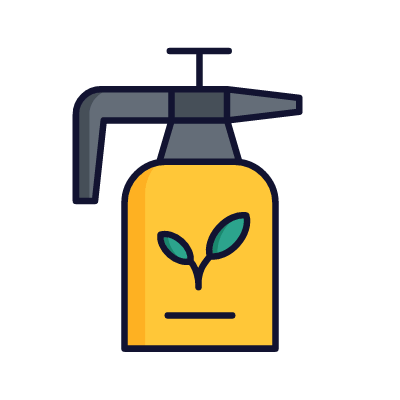 Fertilizer, Animated Icon, Lineal
