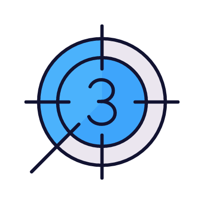 Countdown, Animated Icon, Lineal