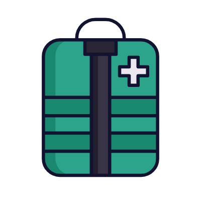 Military medicine, Animated Icon, Lineal