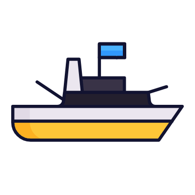 Battleship, Animated Icon, Lineal