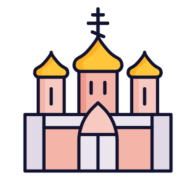 Orthodox church, Animated Icon, Lineal