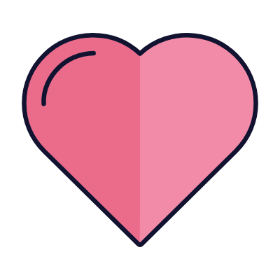 Heart, Animated Icon, Lineal