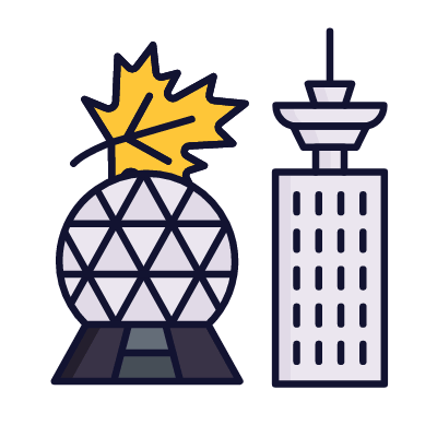 Vancouver, Animated Icon, Lineal