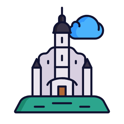 Frysztak Church, Animated Icon, Lineal