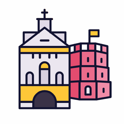 Vilnius, Animated Icon, Lineal