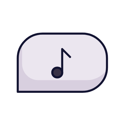 Chat note, Animated Icon, Lineal