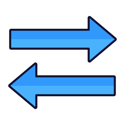 Directions, Animated Icon, Lineal