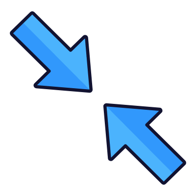 Diagonal Comparison, Animated Icon, Lineal