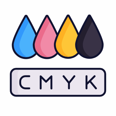 Cmyk, Animated Icon, Lineal