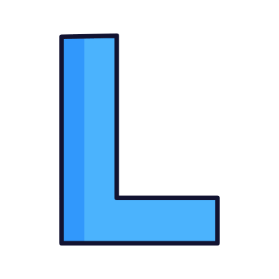 L, Animated Icon, Lineal