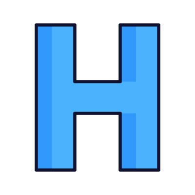 H, Animated Icon, Lineal
