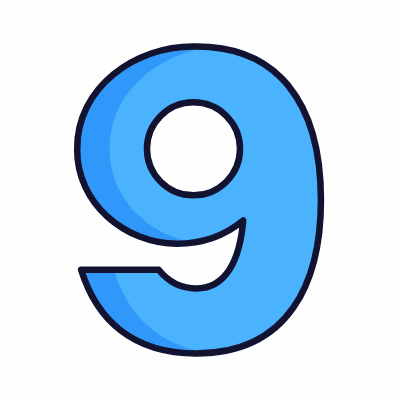 9, Animated Icon, Lineal