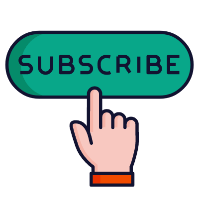 Subscribe Text, Animated Icon, Lineal