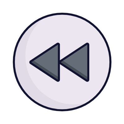 Play previous, Animated Icon, Lineal
