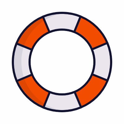Safety ring, Animated Icon, Lineal