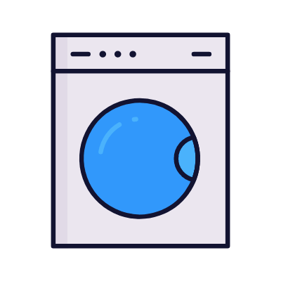 Laundry, Animated Icon, Lineal