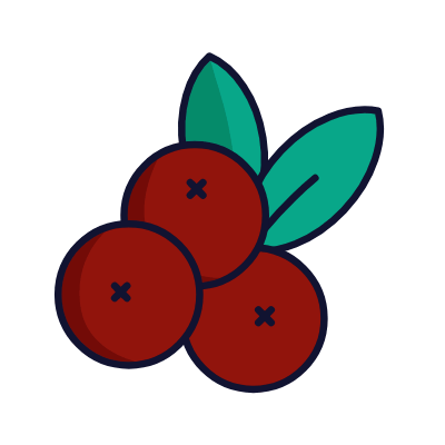 Cranberry, Animated Icon, Lineal