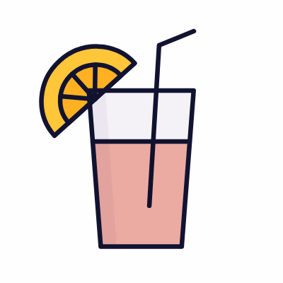 Juice, Animated Icon, Lineal