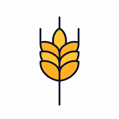 Wheat, Animated Icon, Lineal