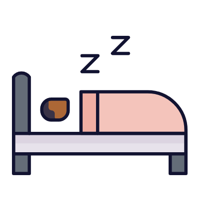 Sleep, Animated Icon, Lineal