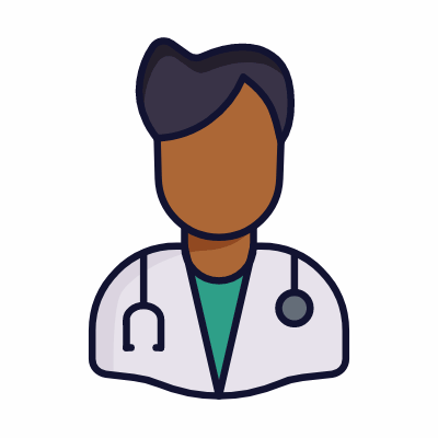 Doctor, Animated Icon, Lineal
