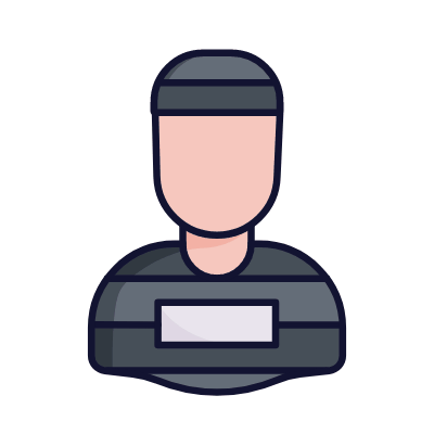 Prisoner, Animated Icon, Lineal