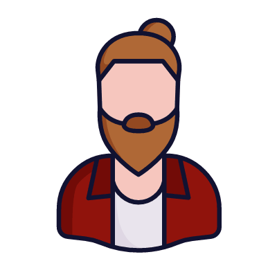 Barber, Animated Icon, Lineal
