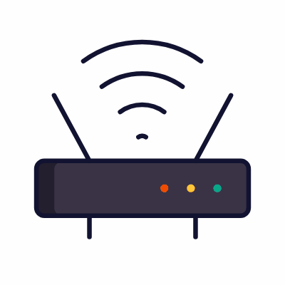 Wifi connection, Animated Icon, Lineal