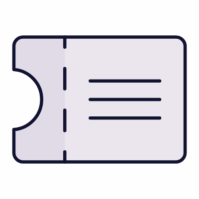 Coupon, Animated Icon, Lineal