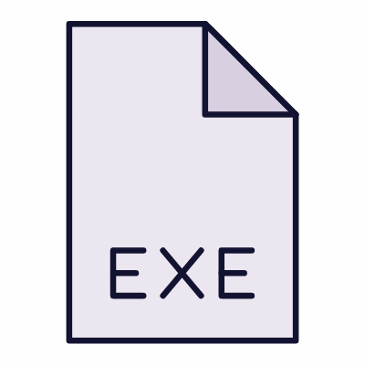 EXE, Animated Icon, Lineal