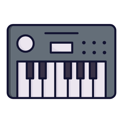 Keyboard, Animated Icon, Lineal