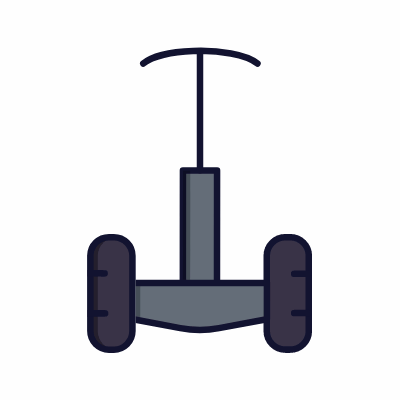 Segway, Animated Icon, Lineal